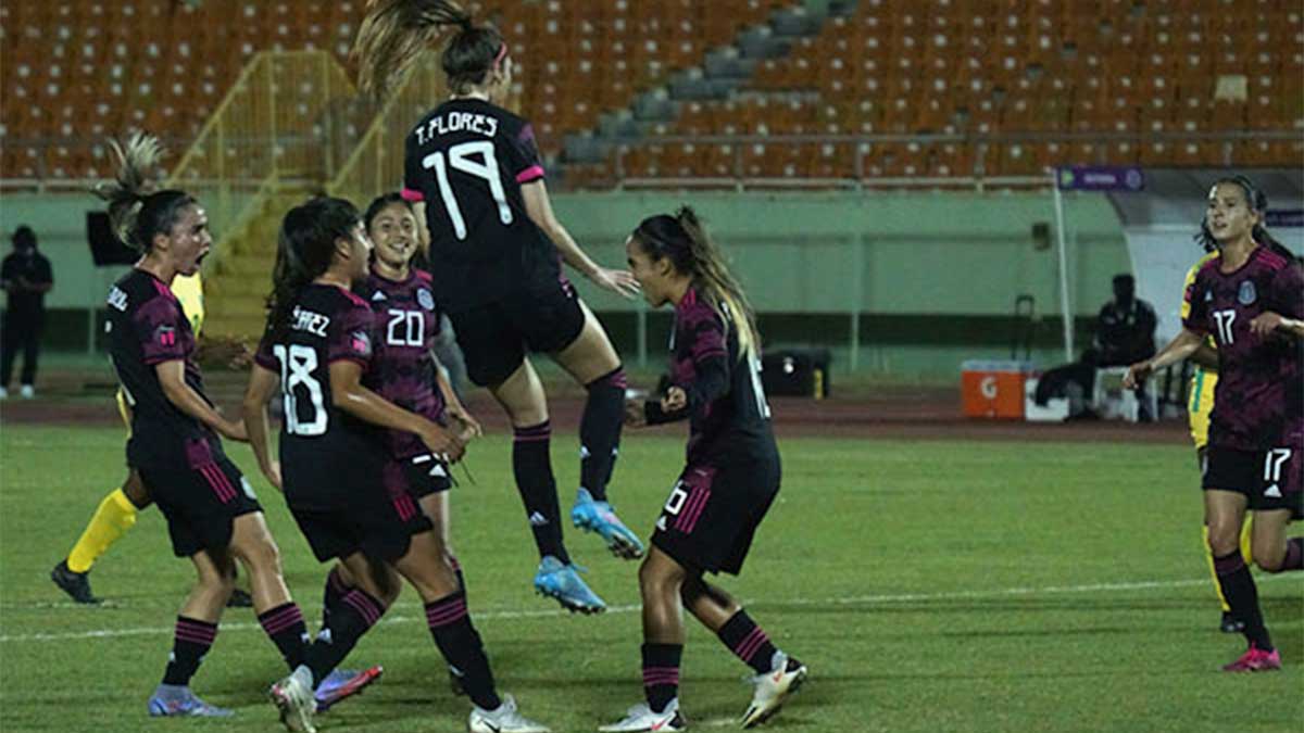 Selección Mexicana femenil Sub-20 golea 5-0 a Guyana y mantiene paso perfecto en Premundial